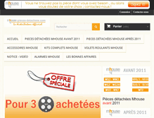 Tablet Screenshot of mhouse-pieces-detachees.com